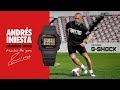 Andres Iniesta x G-SHOCK Signature Model (ENGLISH ver.)｜CASIO G-SHOCK