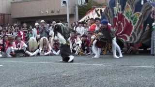 ほうらい祭り　鶴来本町二三四丁目　菊獅子③