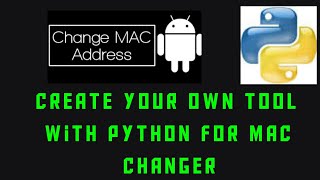 Create own hacking tool with python for Mac changer | how to change it first!