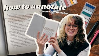how to annotate like an english lit major 📖🖊️my 2023 guide to annotation