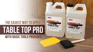 MAS Table Top Pro Epoxy Application