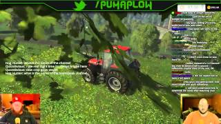Twitch Stream: Farming Simulator 15 PC Open Server 1/2 Part 3