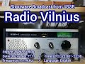 往年の名機で聴いた貴重な受信音とqslアーカイブス、radio vilnius