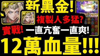 【神魔之塔】新黑金涅索伊🔥『12萬血量實戰！』複製人有多爽！？【環光聖戰・涅索伊】【阿紅實況】