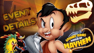 CASPER CAVEMAN all EVENT DETAILS - Looney Tunes World of Mayhem