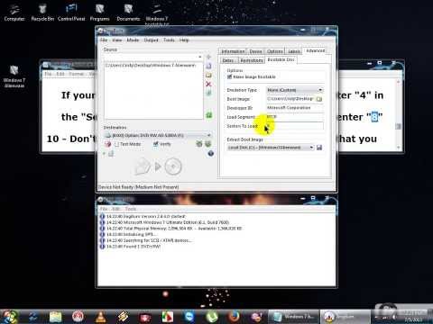 Make Windows 7 bootable DVD with ImgBurn - HD Make Windows 7 bootable DVD with ImgBurn - HD