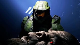 HALO INFINITE - Master Chief shows Respect to Escharum in his Final Moments (4K)