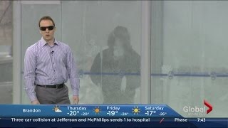 Big Dave McLean, Global Winnipeg weatherman Mike Koncan get winter blues