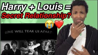 Harry and Louis - Love will tear us apart Reaction (LARRY STYLINSON)