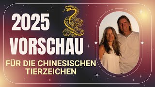 Chinesische Astrologie - Horoskop Jahresvorschau 2025 - Das Jahr der Holz-Schlange