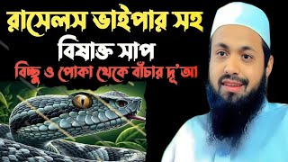 বিষাক্ত সাপ বিচ্ছু ও পোকা থেকে বাঁচার দূ'আ | মুফতি আরিফ বিন হাবীব