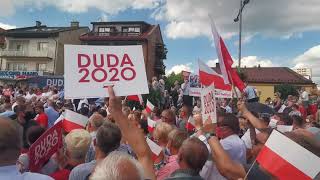 Starachowice. Wizyta prezydenta RP Andrzeja Dudy (06.07.2020)