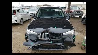 5UXWX9C59F0D47015 BMW X3 2015