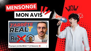 Mon avis sur la vidéo RealT de Laurent (RealT reste la meilleur plateforme en immobilier)