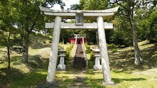 小萩山稲荷神社　パノラマ絶景　20230812撮影