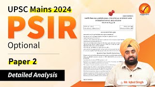 History Optional Mains 2024 Paper 2 Detailed Analysis Vajiram Ravi Upsc