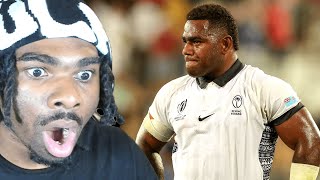 American Reacts to Josua Tuisova Highlights  - Rugby MONSTER From Fiji