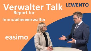 Verwalter Talk: Report für Immobilienverwalter mit easimo