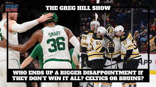 Who needs to win their league's championship more, Celtics or Bruins?