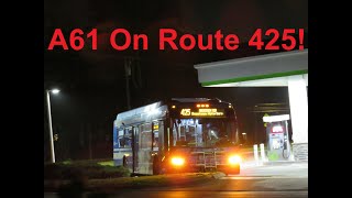 NeoplanDude | CT Transit 2010 New Flyer XDE35 #A61 On Route 425, Meriden Road!