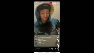 The Rose | Woosung ig live [21.12.2020] 우성 인스타 라이브