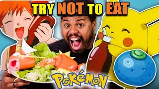 Try Not To Eat - Pokemon Food! (Rare Candy, Whipped Cream Curry, Poffins)