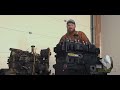 a field mechanic working in a shop u0026 a john deere engine swap part 1 service call 57