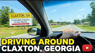 Driving around Claxton, Georgia