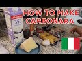 How to Make Carbonara