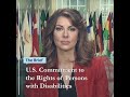 Spox Vox: U.S. Commitment to the Rights of Persons with Disabilities