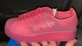 Adidas Superstar Jelly Semi Solar Pink shoes