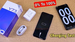 Vivo Y73 Charging Test | 0% To 100% Charging Review | 4000mAh + 33W