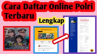 Cara Daftar Online Polri 2025 Lengkap | Daftar Polri 2025