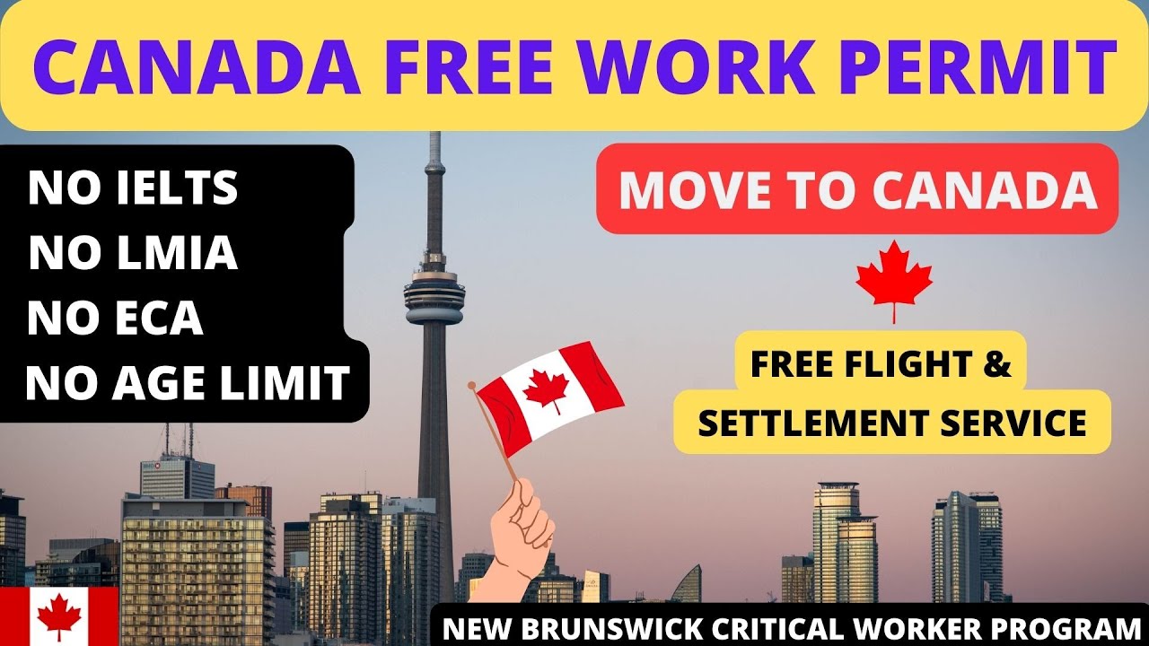 New Brunswick Critical Worker Program | Get Free Work Permit | Easiest ...