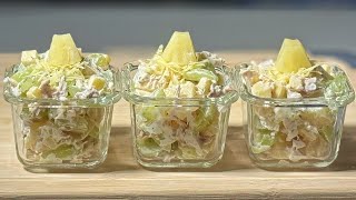 This recipe will drive you crazy! I have never eaten such delicious chicken salad!