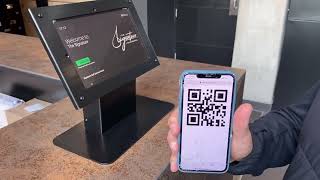Visitor With Pre Registered Qr Code Visitor Pass Invite By Evtrack