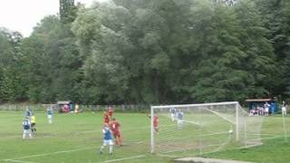 Kolejarz-Prokocim - Stankiewicz szybszy od bramkarza, Prokocim - Wanda 2-0. Gol do szatni