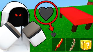 Roblox Bedwars, But You Only Have 1% Health..