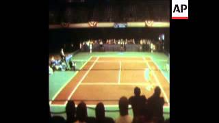 SYND 6-12-73 TOM OKKER BEATS STAN SMITH IN THE MASTERS TENNIS TITLE