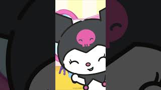 #mymelody and #kuromi make a supercute photobooth! #sanrio #shorts