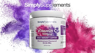 Introducing Blackcurrant Flavour Vitamin C Powder