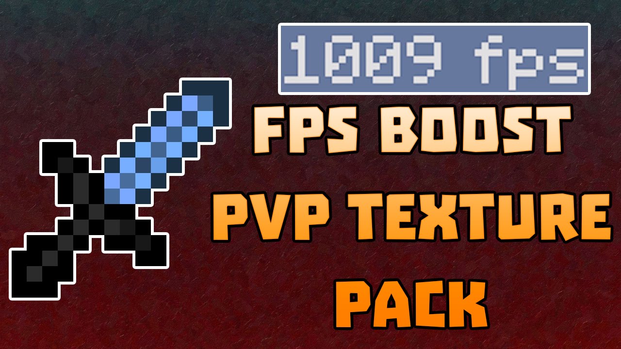 Minecraft PvP Texture Pack - 1x1 FPS BOOST EDIT | SUPER HIGH FPS | NO ...