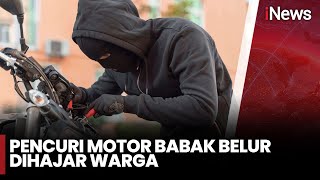 Pelaku Pencurian Motor Kepergok Dihajar Warga saat Melancarkan Aksi di Cianjur - iNews Room 29/12