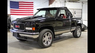 1992 GMC 1500 Stepside For Sale - Walk Around