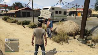 GTA 5: When Trevor finds a Canadian Hater