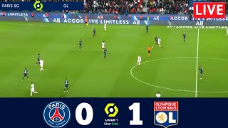 PSG vs Lyon LIVE | Ligue 1 22/23 | Gameplay & Watch Along FIFA 23 gameplay