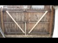 How to repair a Sagging Gate Door How to repair a Sagging Gate Door