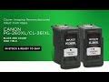 New Product Release: Canon PG-260XL/CL-261XL Remanufactured Inkjet Cartridges