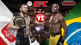 UFC BLACHOWICZ vs ANDERSON SILVA ela ufc gameplay Xbox one. #ufc #ufchoje #ufccombate #spidersilva