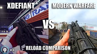 XDEFIANT [2024] VS Modern Warfare 2019 : Reload Comparison 4K